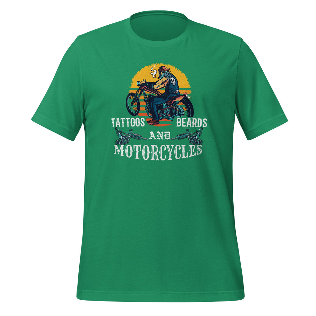 Tattoos Beards And Motorcycles Tattooed Bearded Biker product image 6