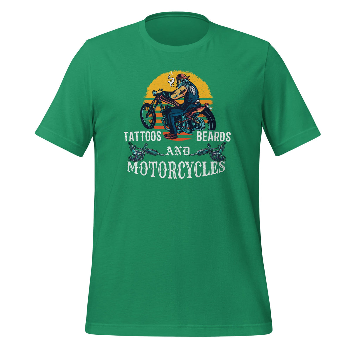 Tattoos Beards And Motorcycles Tattooed Bearded Biker product image 6