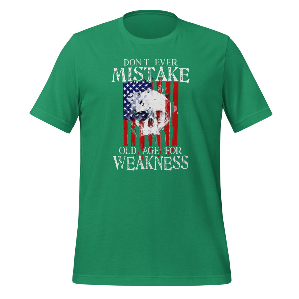 Don't Ever Mistake Old Age For Weakness American Flag product image 6