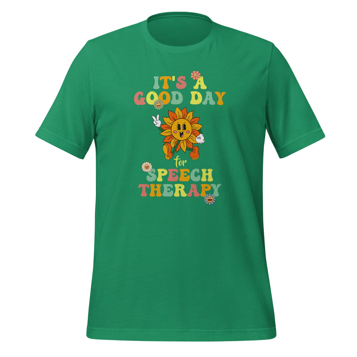 Retro Groovy It's A Good Day For Speech Therapy Smile Face product image 6