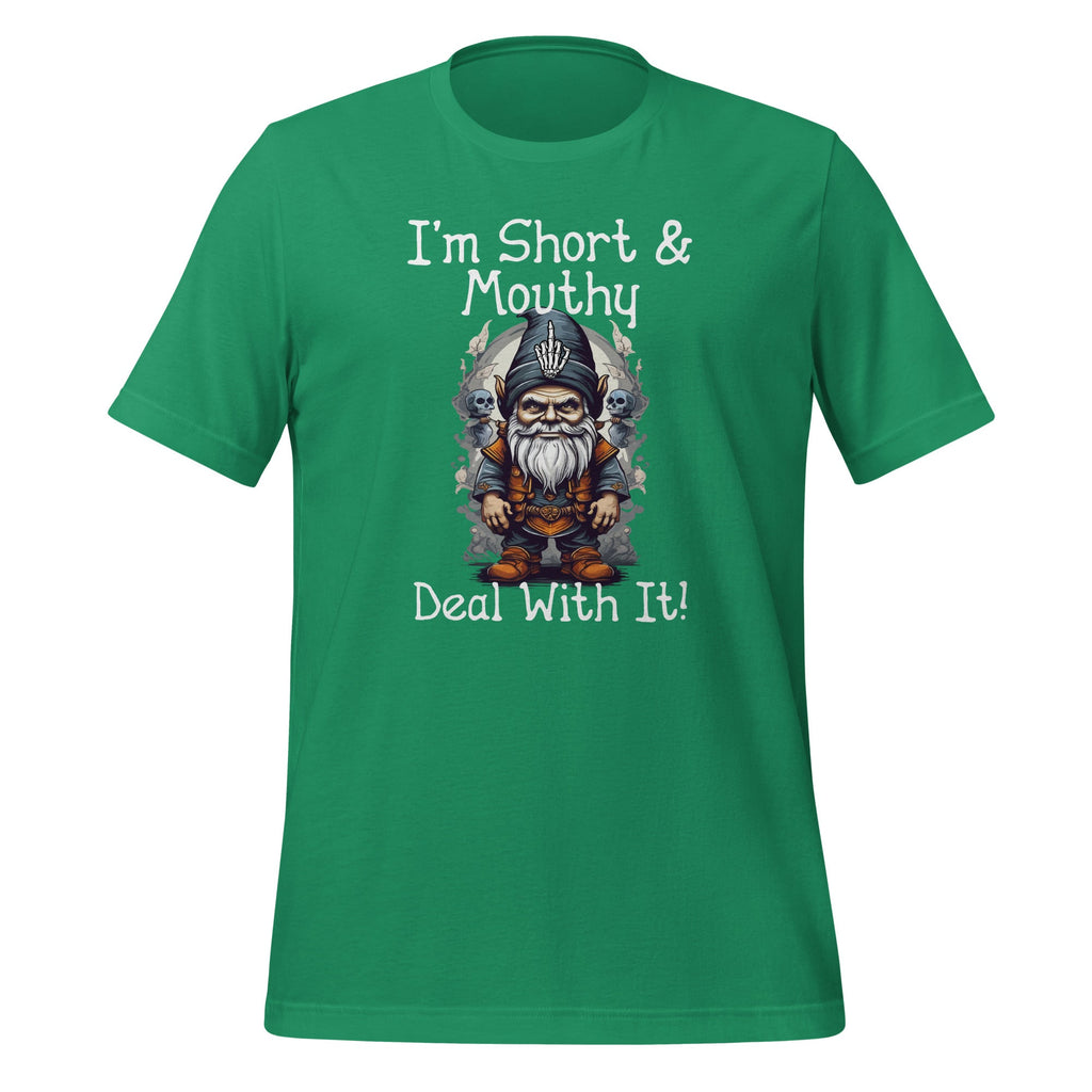 I'm Short And Mouthy Deal It Funny Gnome Halloween Unisex product image 6