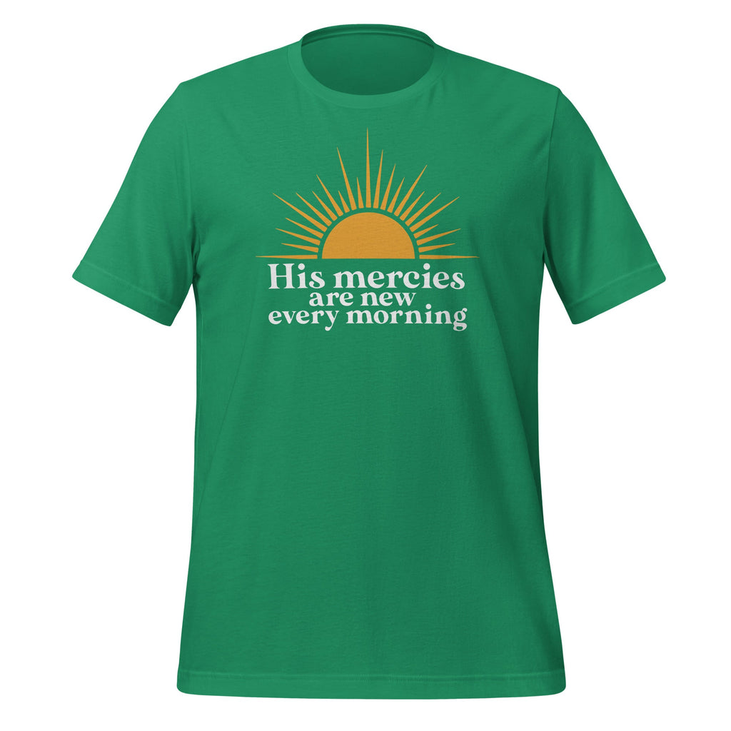 His Mercies Never Fail Christian Bible Verse Unisex T-Shirt product image 6