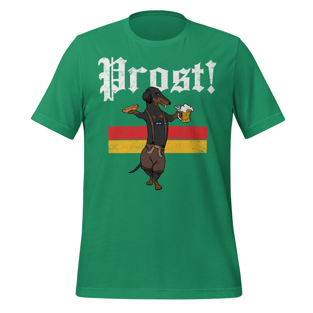 Oktoberfest Wiener Dog Prost German Costume Unisex T-Shirt product image 6
