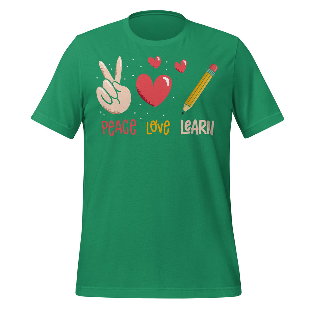 Peace Love Learn Funny Teacher Student 100th Days Of School product image 6