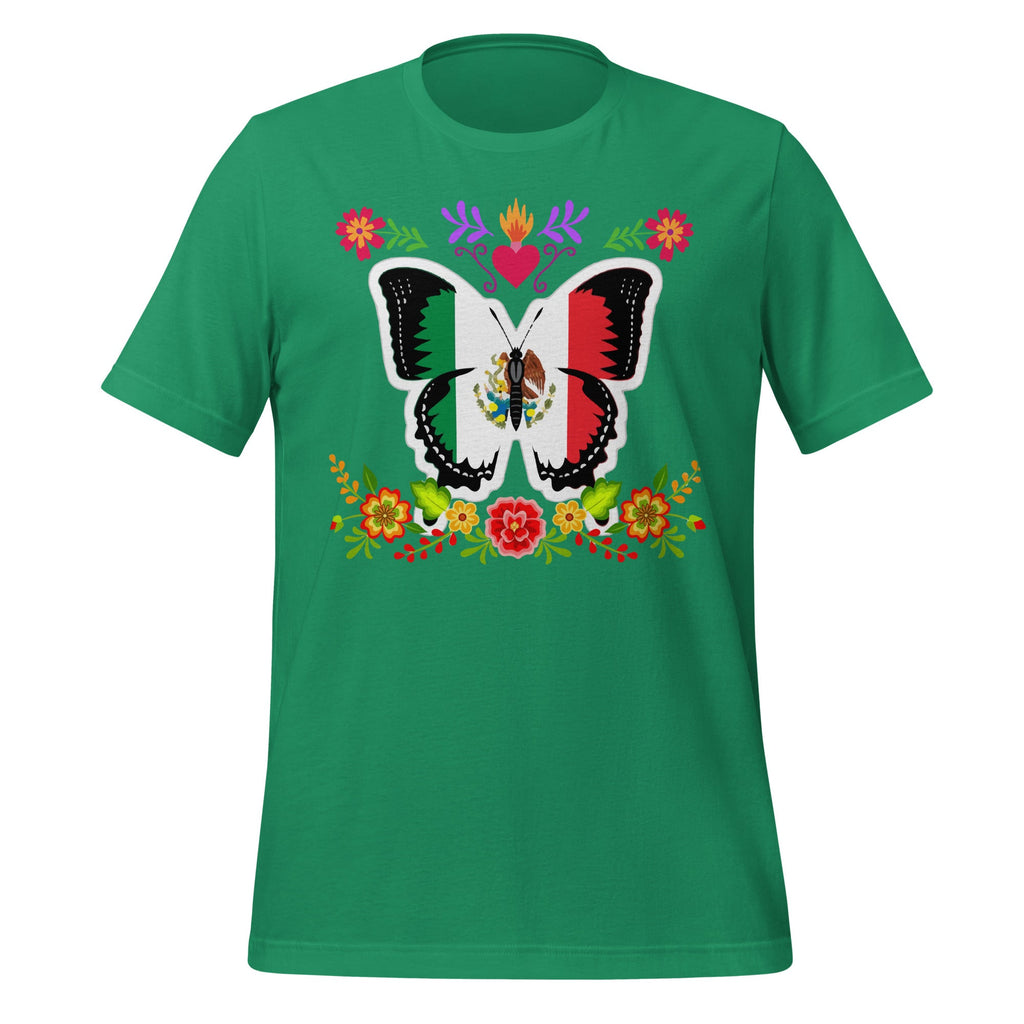 Mexican Independence Day Butterfly Mexico Unisex T-Shirt product image 6