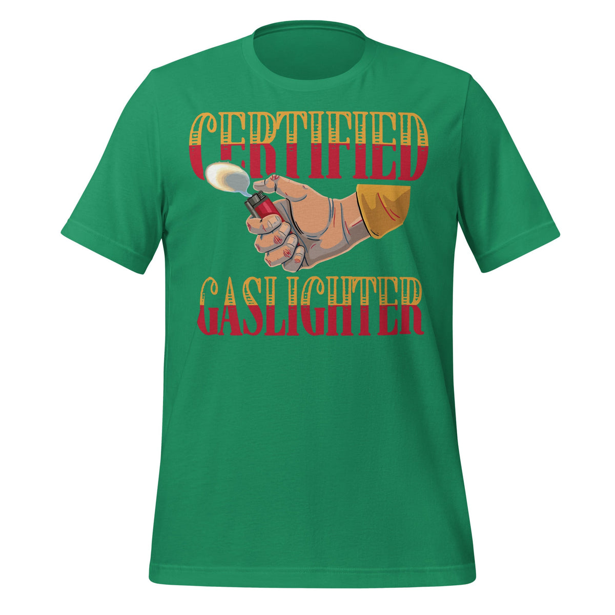 Certified Gaslighter Funny Meme Trend Unisex T-Shirt product image 6