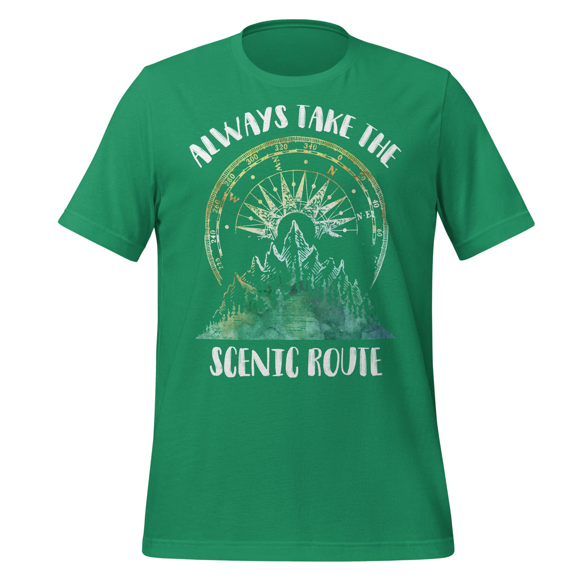 Always Take Scenic Route Outdoor Trip Adventure Unisex product image 6