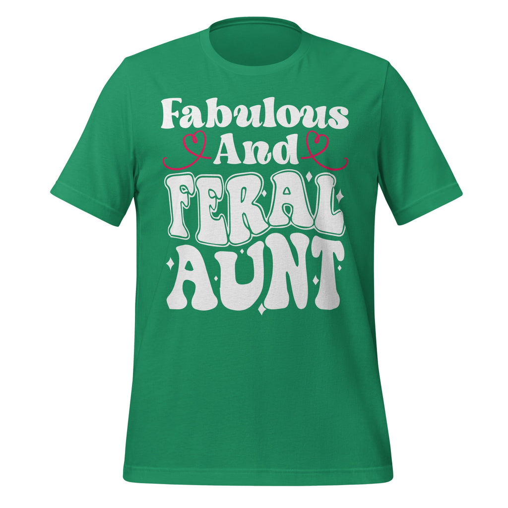 Fabulous and Feral Aunt Somebody's Auntie Quote Unisex product image 6