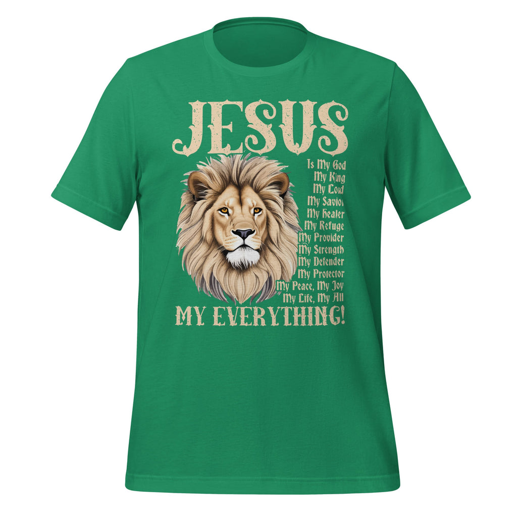 Jesus Is My God King Lord Savior Protector Lion Christian product image 6