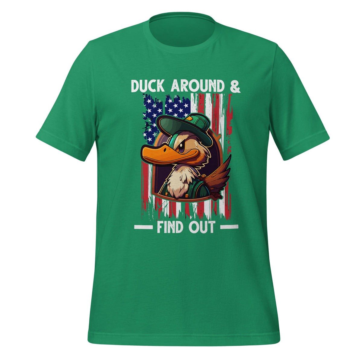 Duck Around And Find Out Animal Sarcastic Unisex T-Shirt product image 6