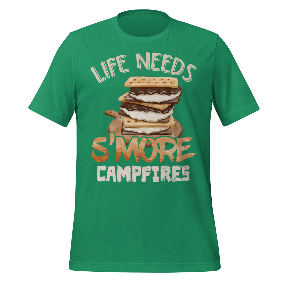 Life Needs S'more Campfires Funny Food Dessert Lover Unisex product image 6