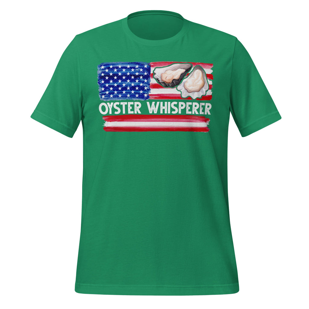 Oyster Whisperer USA America Flag Vintage Shucker Shucking product image 6