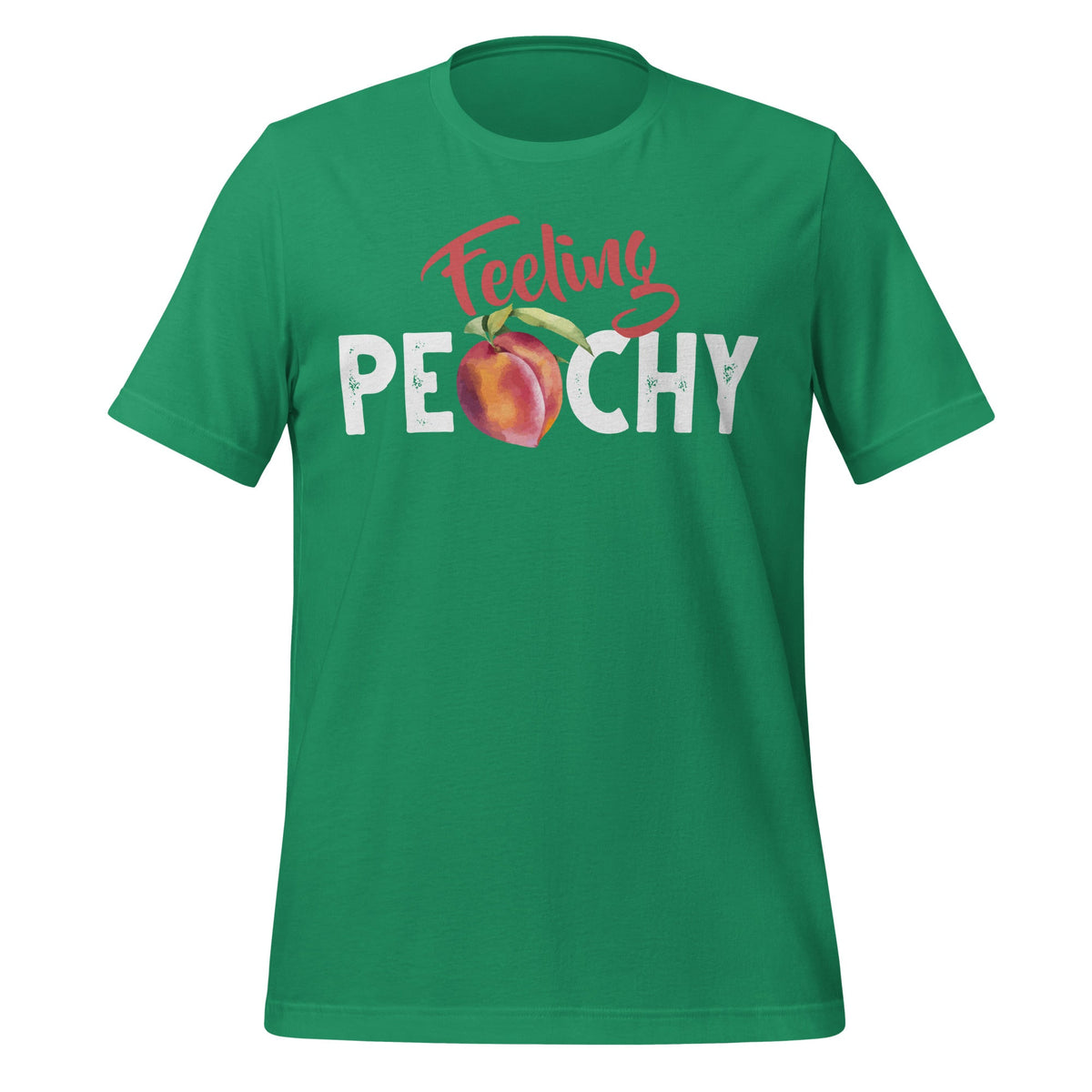 Feeling Peachy Fruit Lover Spring Cool Saying Unisex T-Shirt product image 6