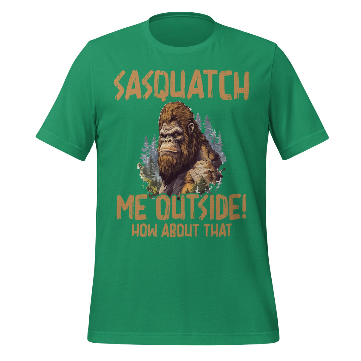Sasquatch Me Outside Funny Bigfoot Vintage Art Unisex product image 6