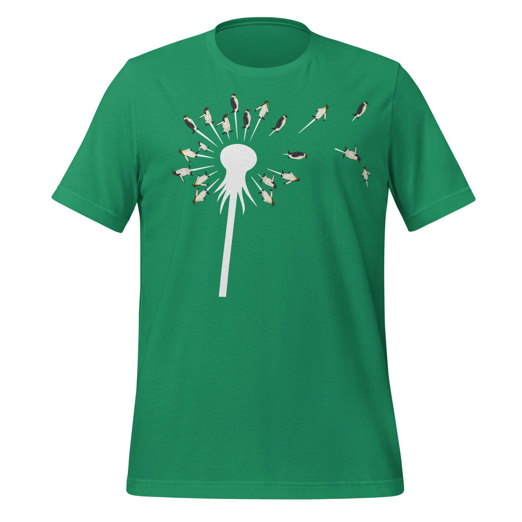 Dandelion Penguins Bird Animal Lover Unisex T-Shirt product image 6