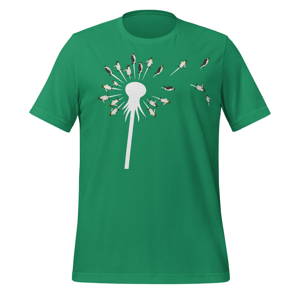 Dandelion Penguins Bird Animal Lover Unisex T-Shirt product image 6