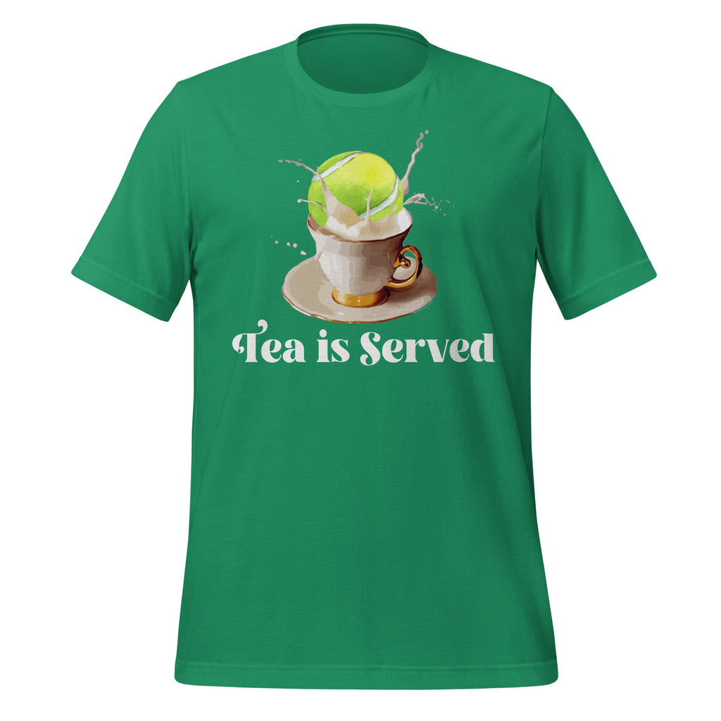 Tennis Tea Is Served Graphic Art Unisex T-Shirt product image 6