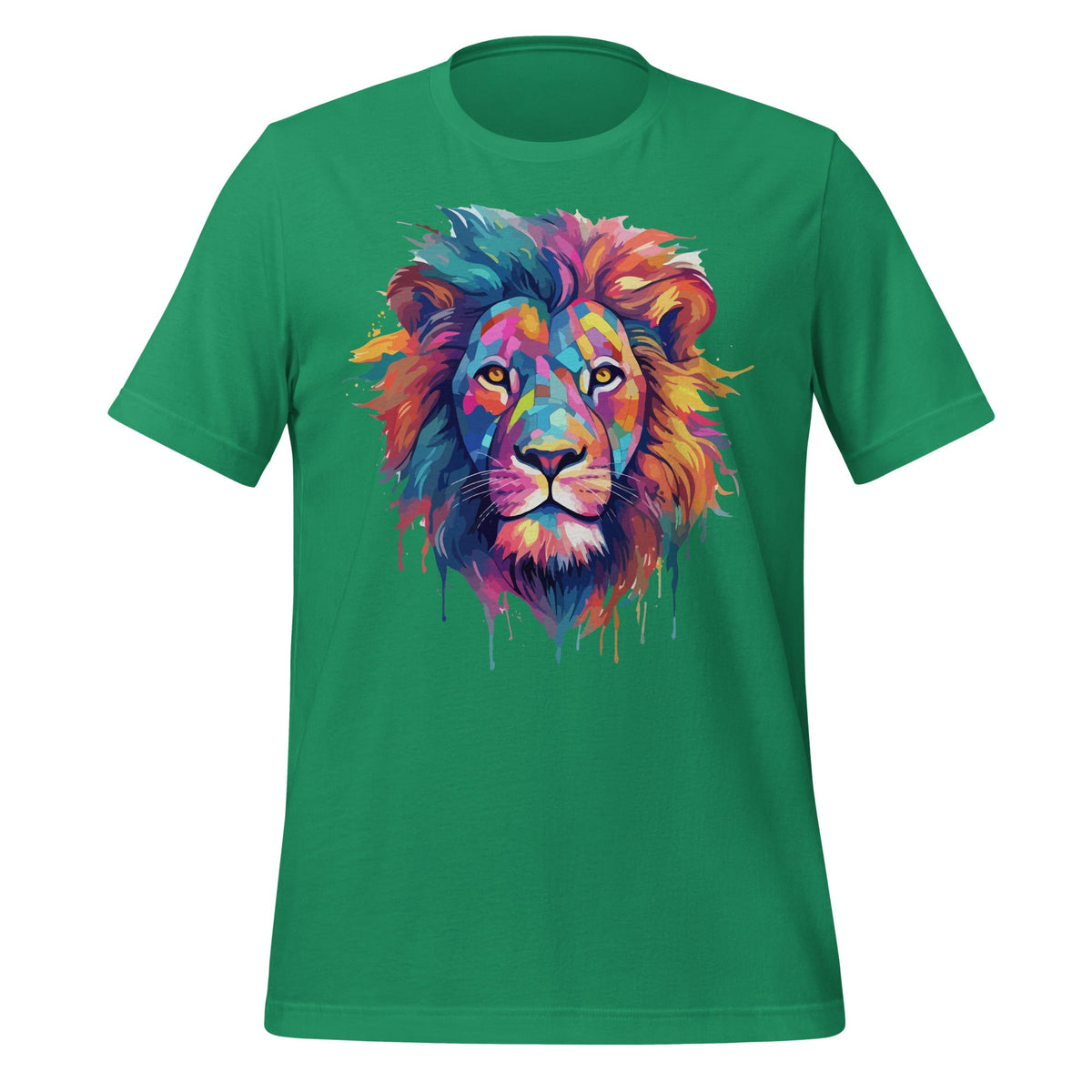 Spirit Animal Multicolor Art Leo Lion Colorful Unisex product image 6