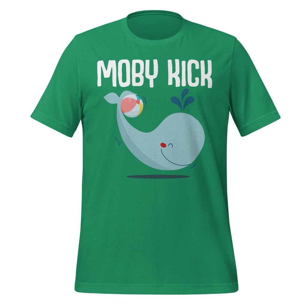 Moby Kick Kickball Sports Animal Unisex T-Shirt product image 6