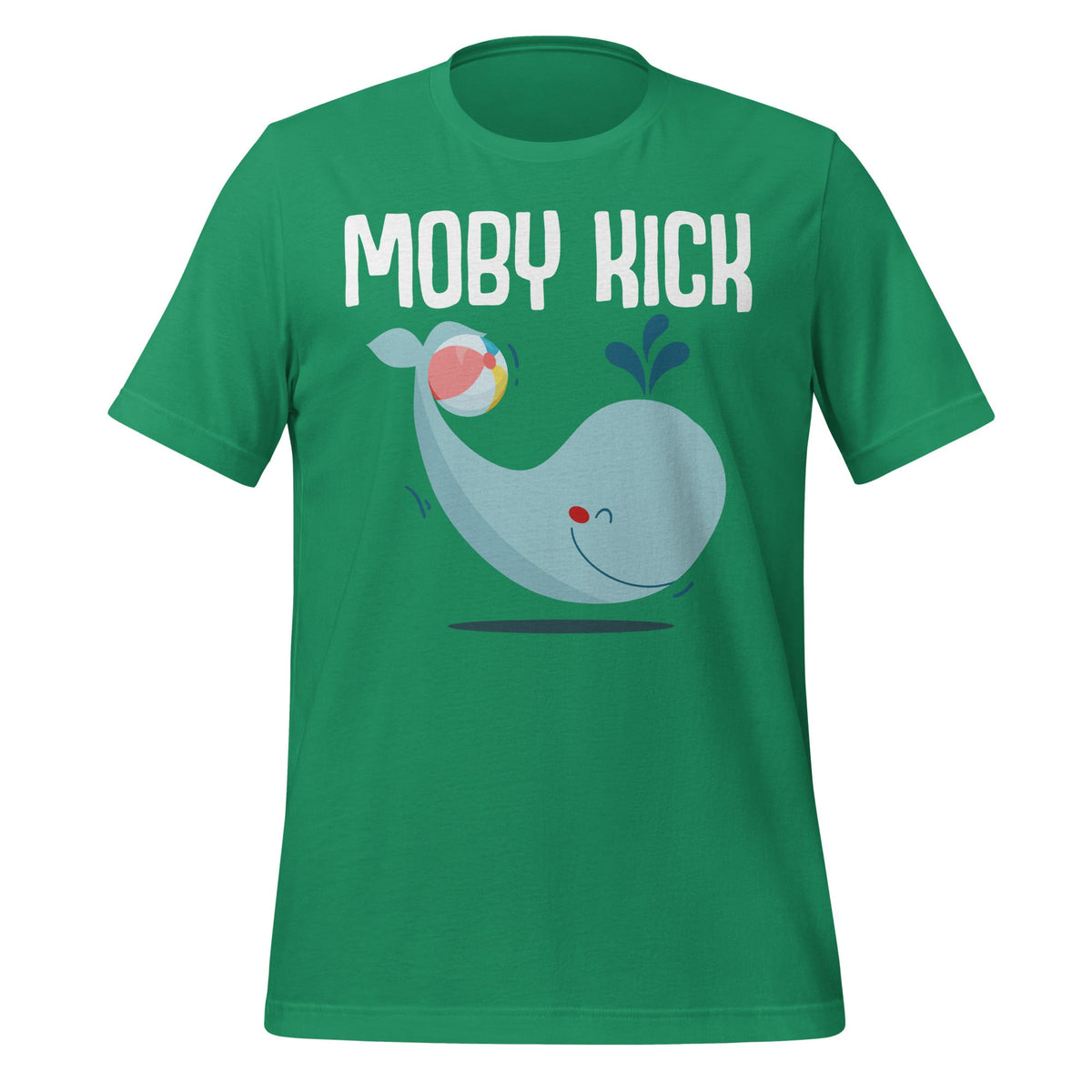 Moby Kick Kickball Sports Animal Unisex T-Shirt product image 6
