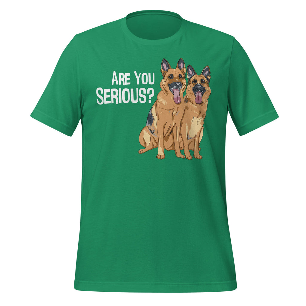 German Shepherd Head Tilt Funny Dog Breed Unisex T-Shirt product image 6
