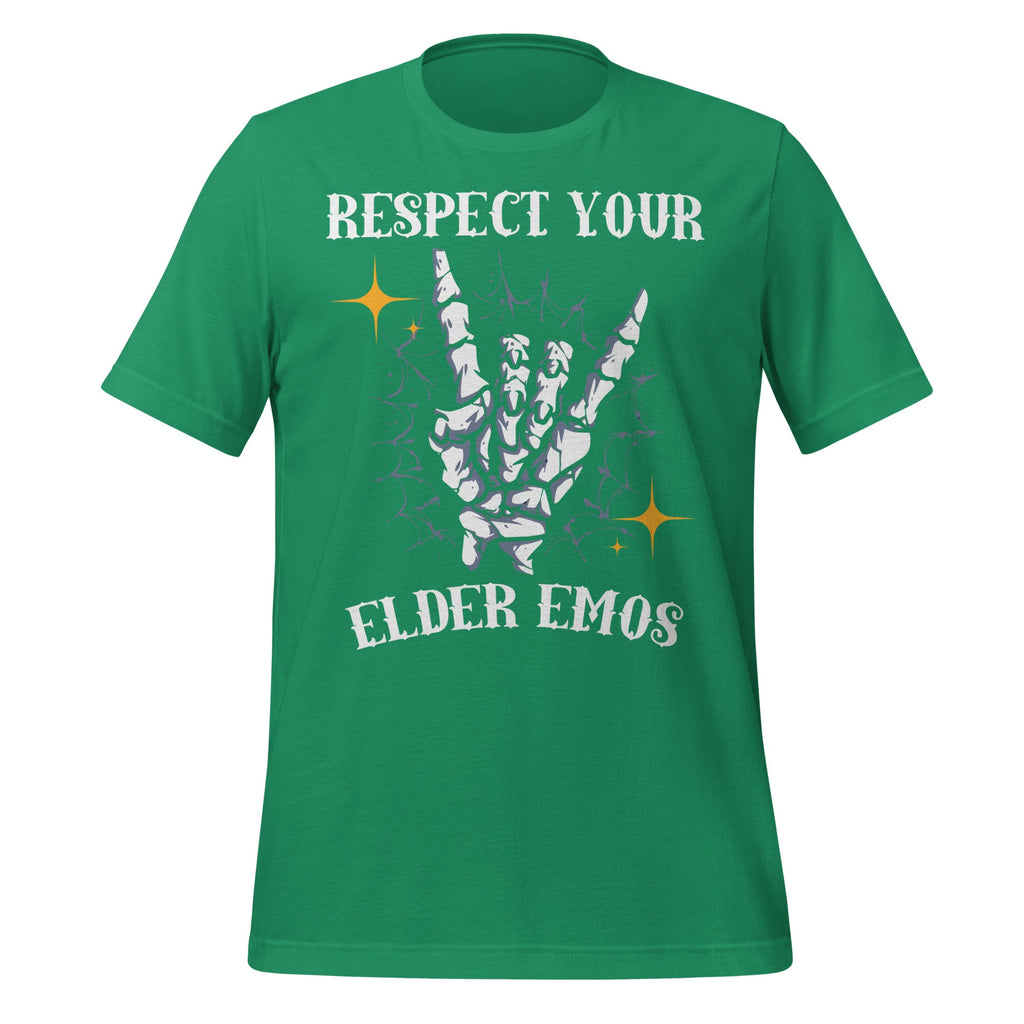 Respect Your Elder Emos Music Fans Unisex T-Shirt product image 6