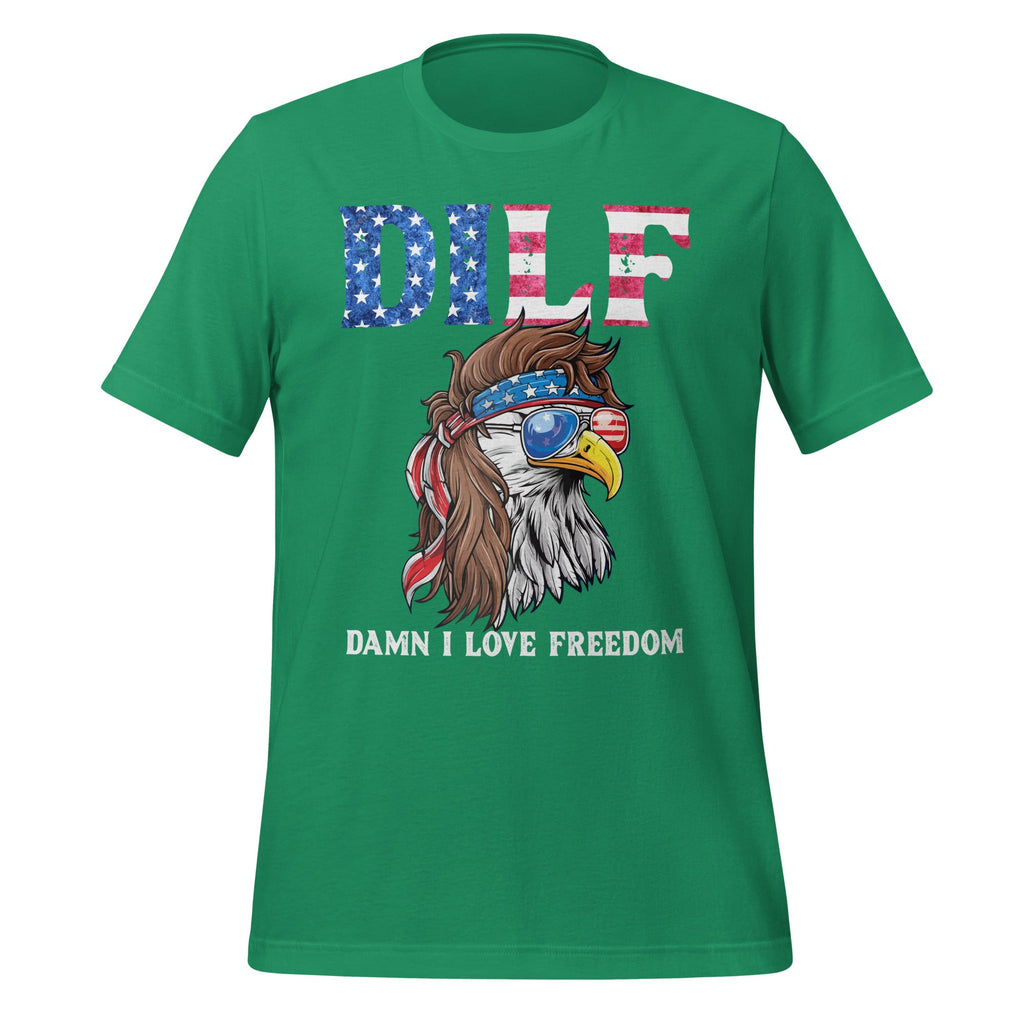 DILF Damn I Love Freedom Eagle Funny Patriotic Unisex product image 6