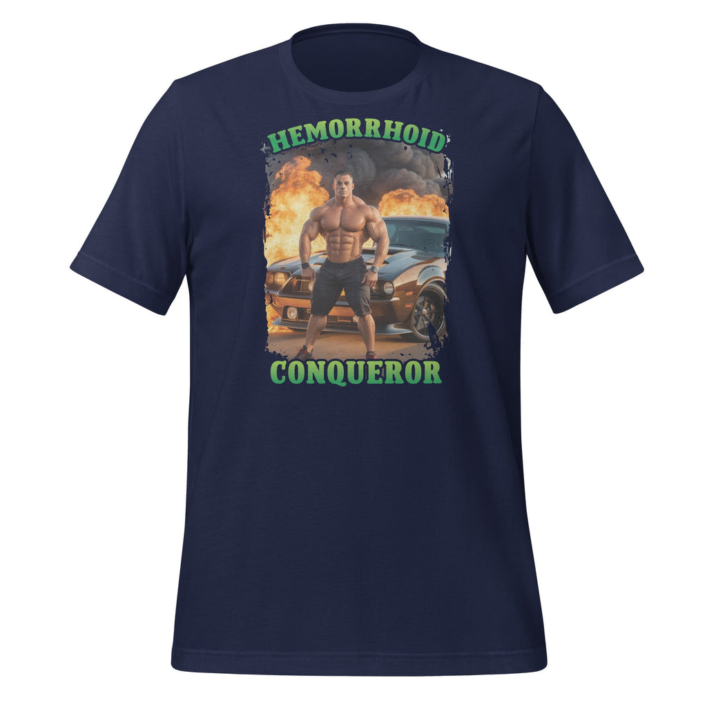 Hemorrhoid Conqueror Funny Meme Weird Offensive Cringe Joke product image 3