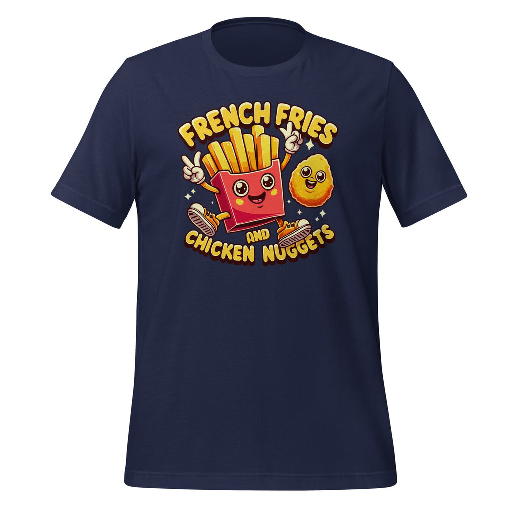 Funny Fast Food Foodie French Fries And Chicken Nuggets product image 3