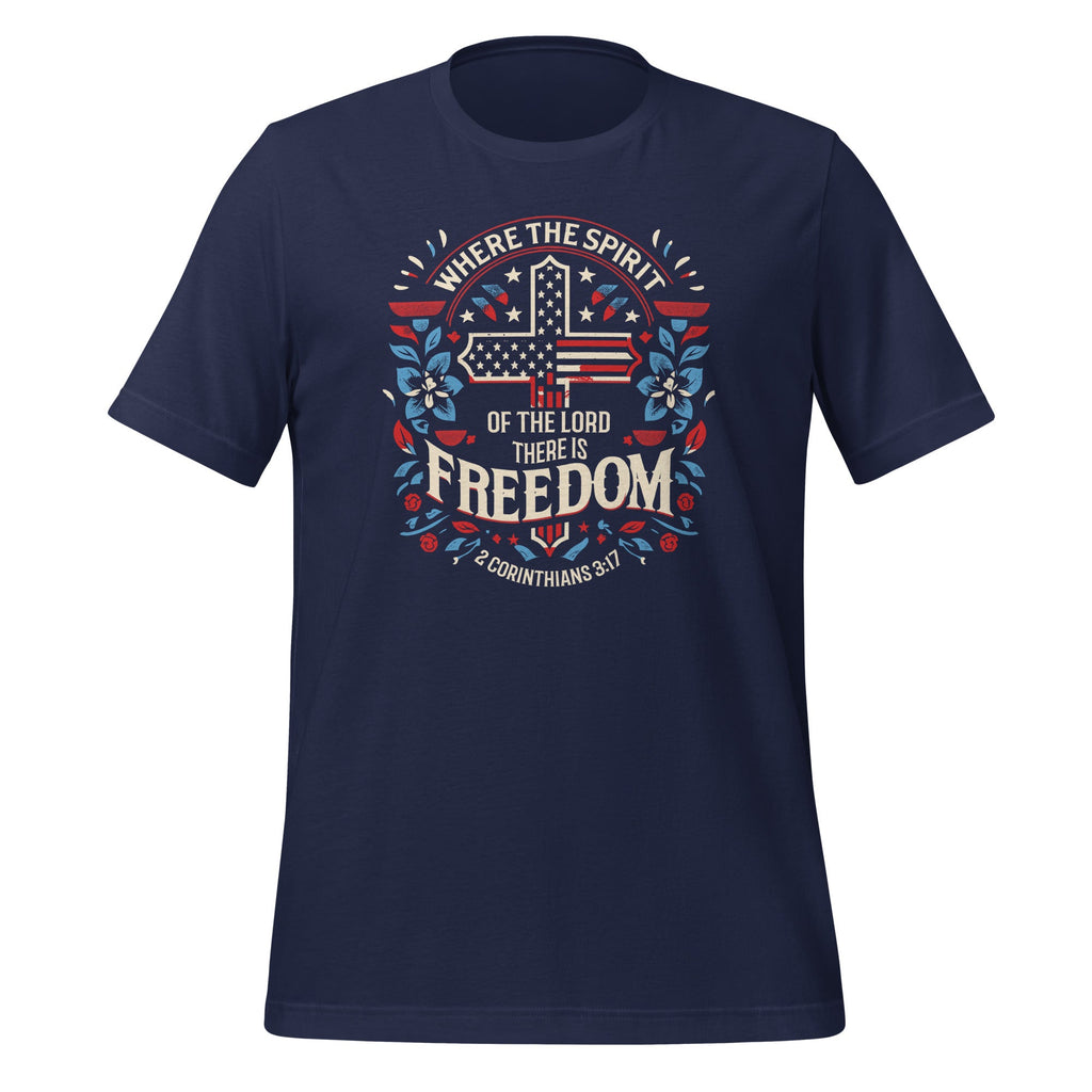 Where The Spirit Of Lord There Is Freedom Christian Unisex product image 3