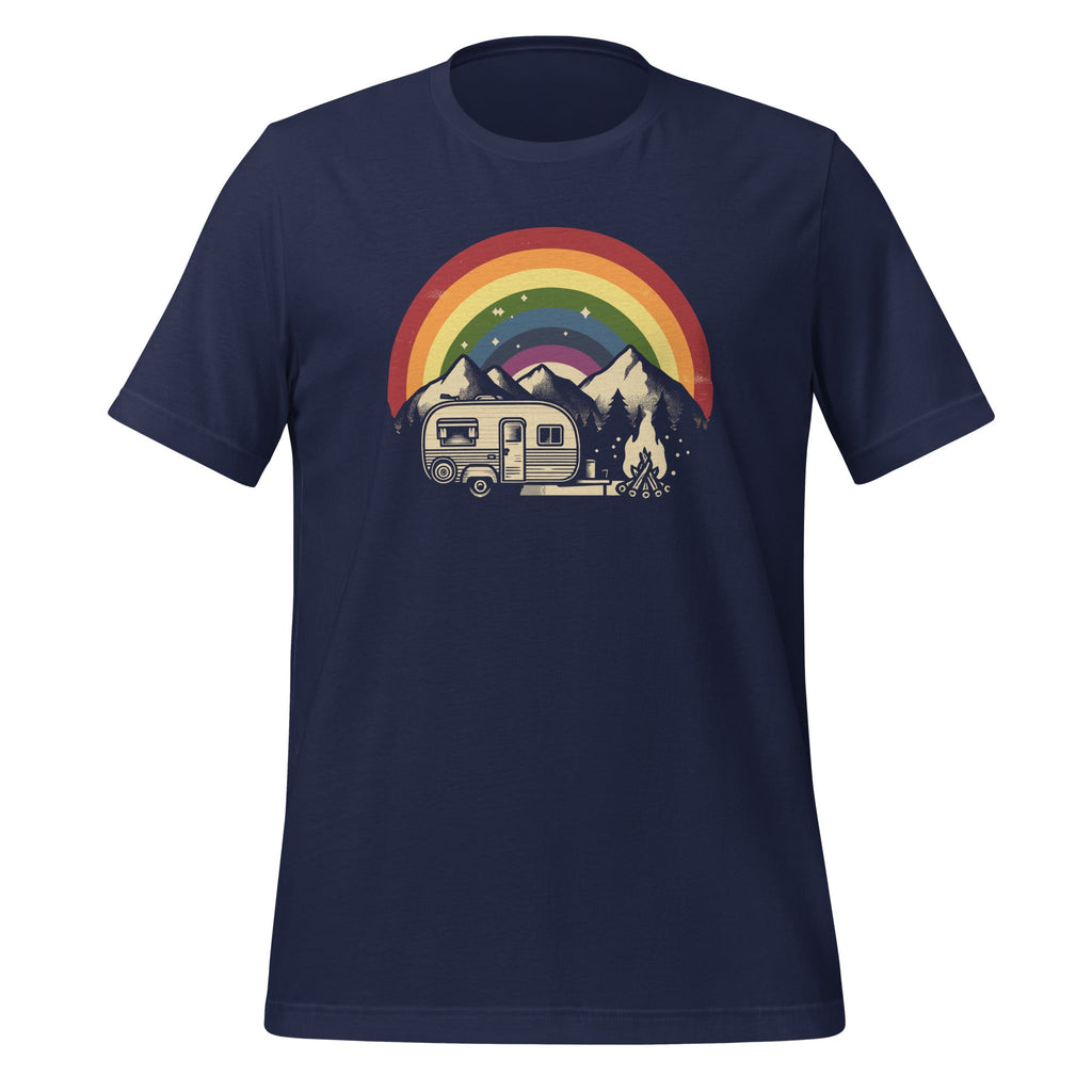 LGBT Camping Rainbow Gay Flag Pride Camper Month Unisex product image 3