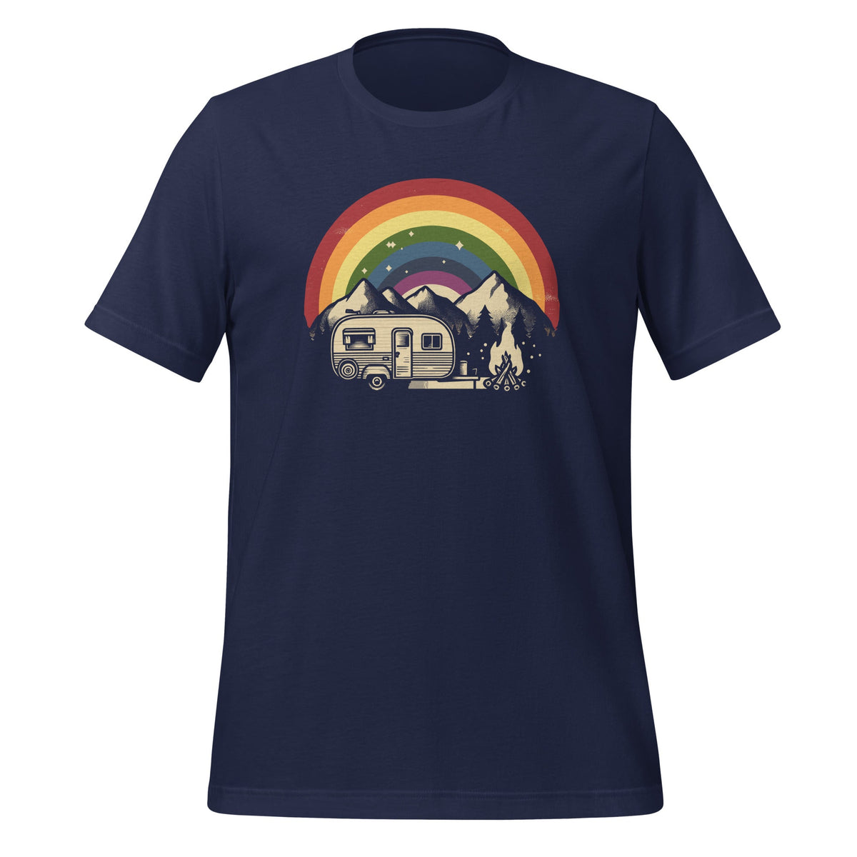 LGBT Camping Rainbow Gay Flag Pride Camper Month Unisex product image 3