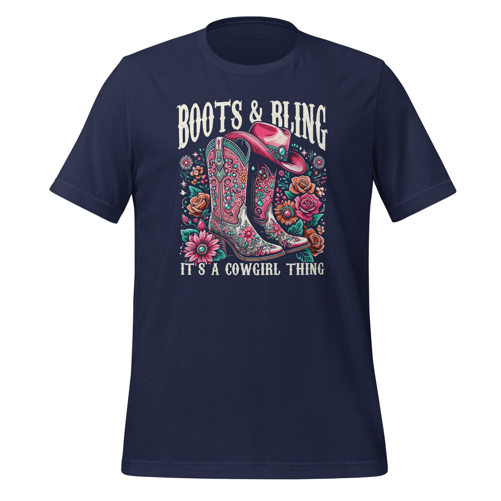 Boots and Bling its a Cowgirl Thing Country Vintage Western product image 3