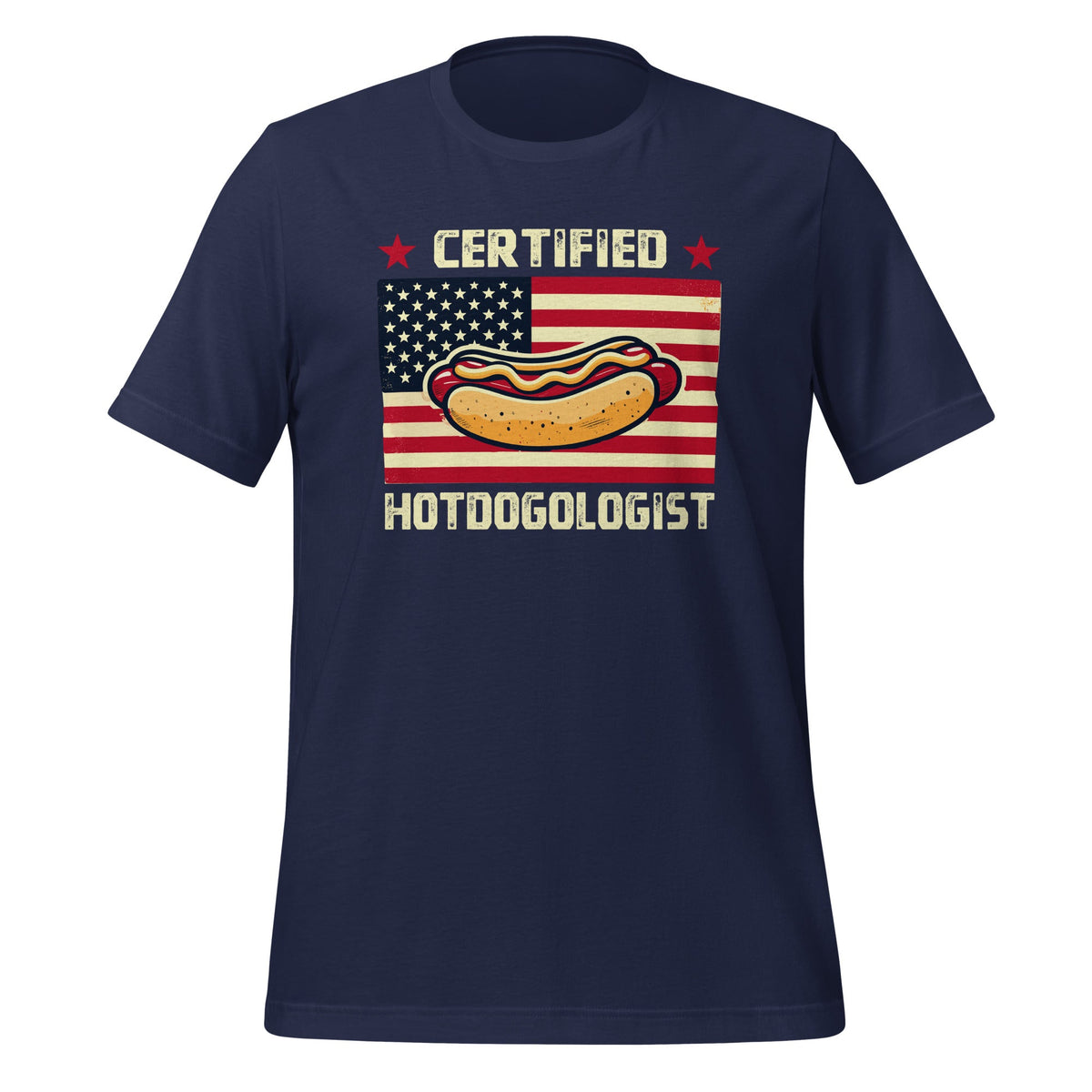 Certified Hotdogologist Wiener Hotdog Sausage USA Flag product image 3