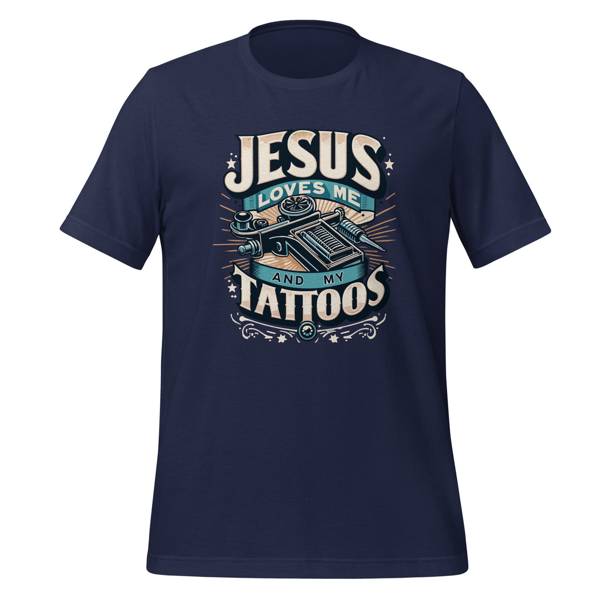 Jesus Loves Me And My Tattoos Christian Body Piercing Day product image 3
