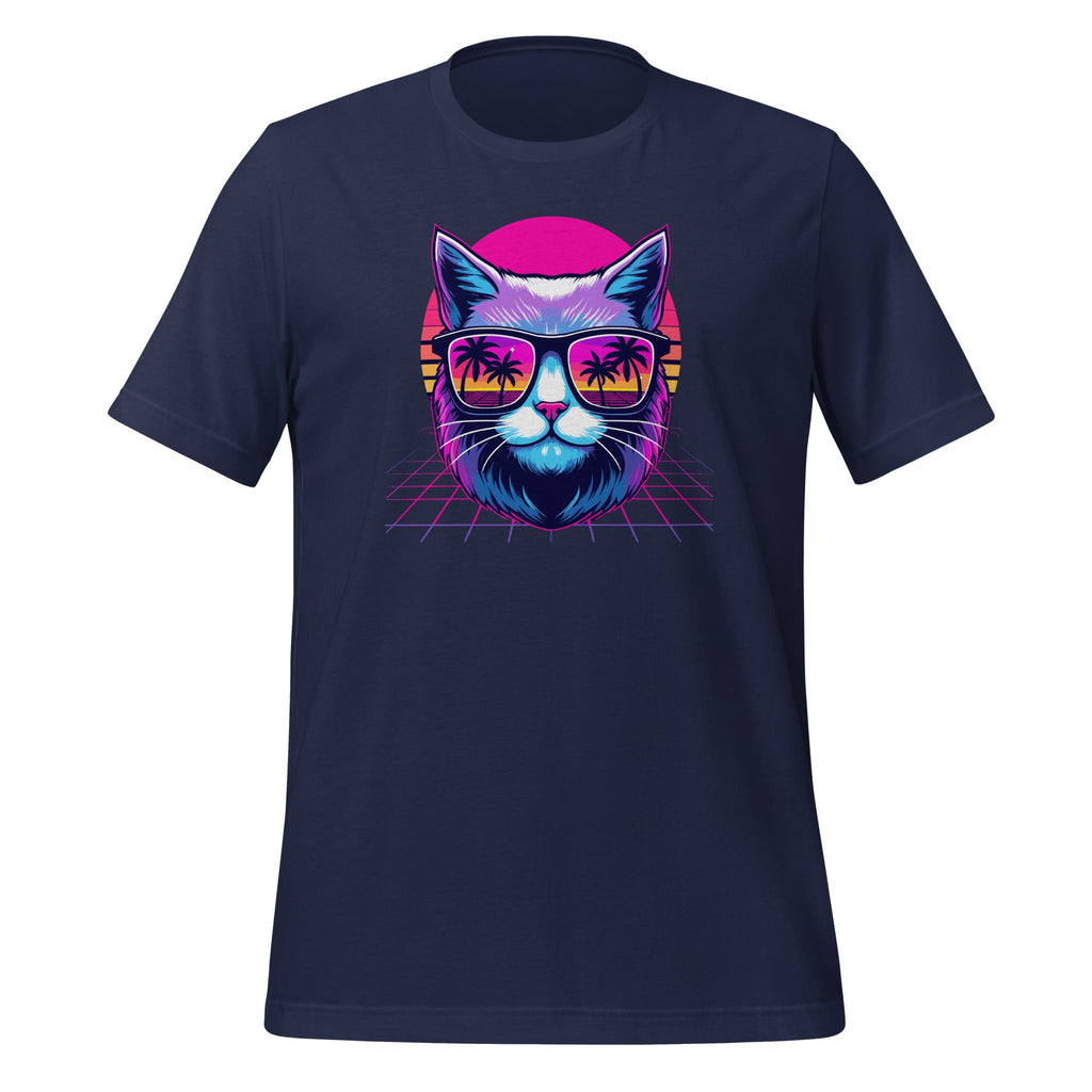 Vaporwave Cat Wearing Sunglasses Day Aesthetic Animal Pet product image 3