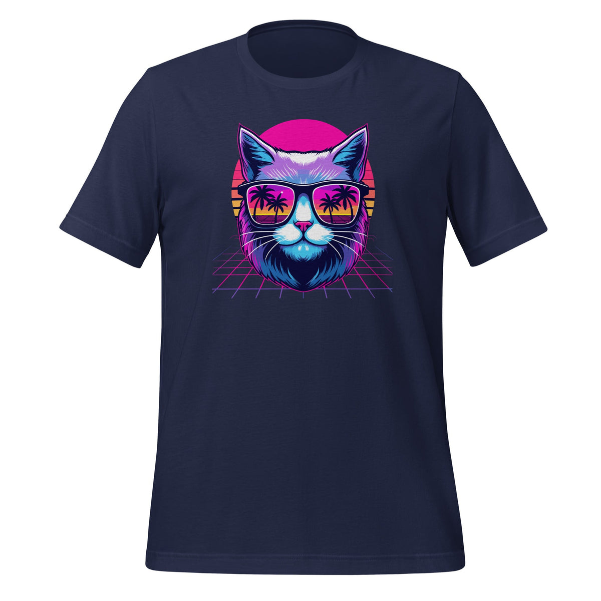 Vaporwave Cat Wearing Sunglasses Day Aesthetic Animal Pet product image 3