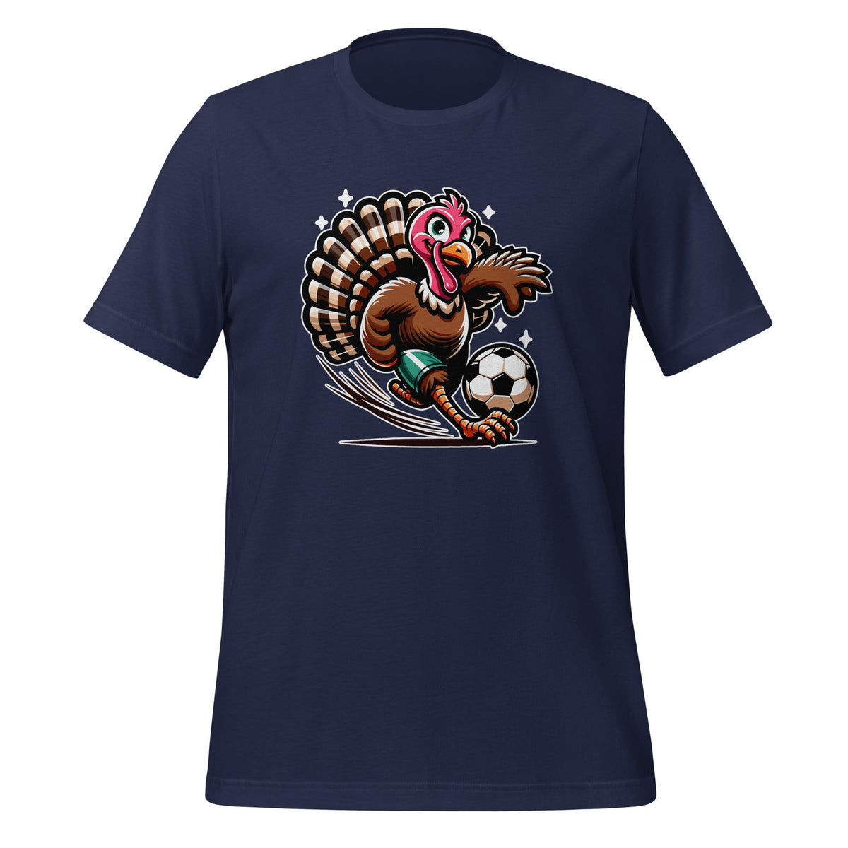 Turkey Playing Soccer Lovers Month Thanksgiving Unisex product image 3