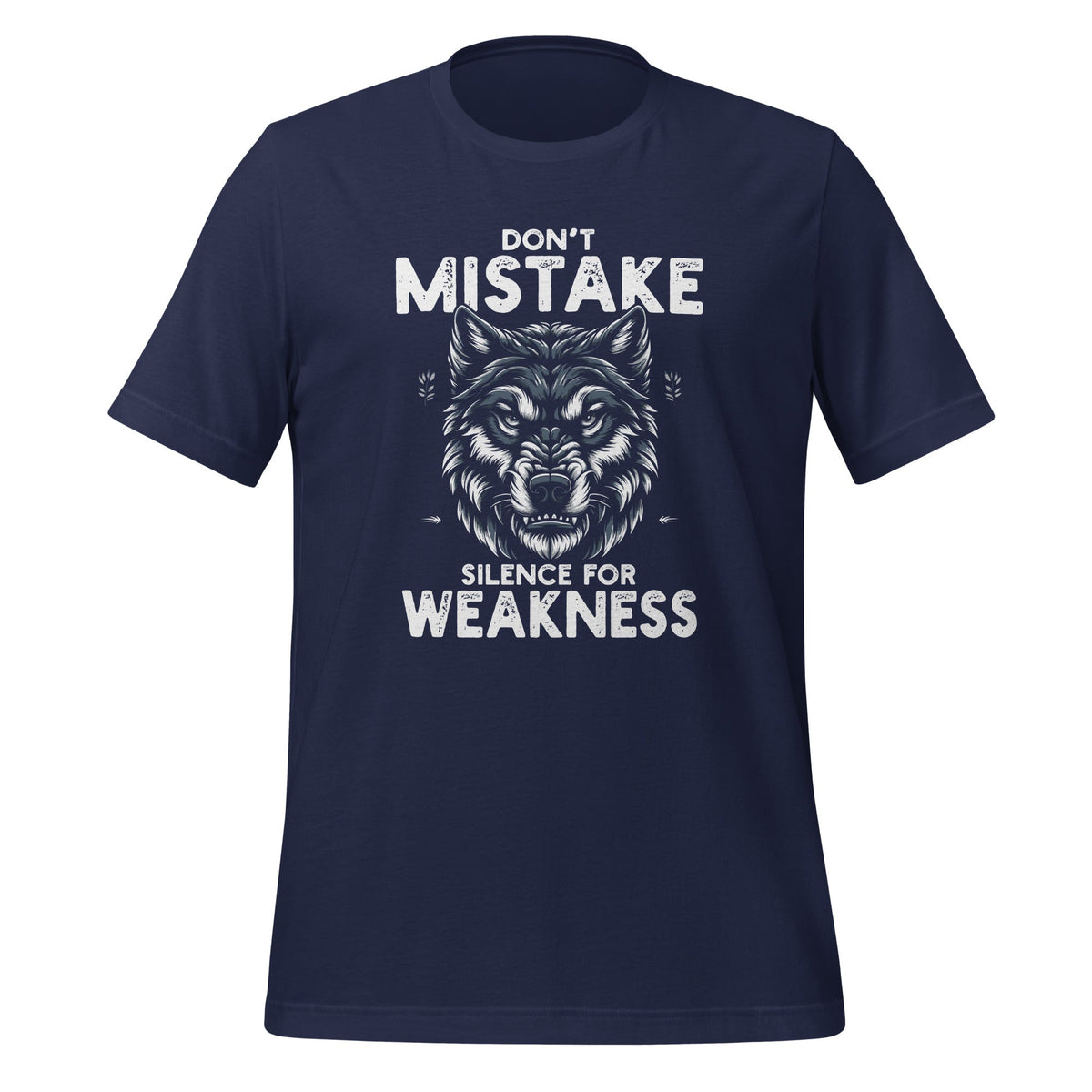 Don't Mistake Silence For Weakness Inspirational Wolf product image 3