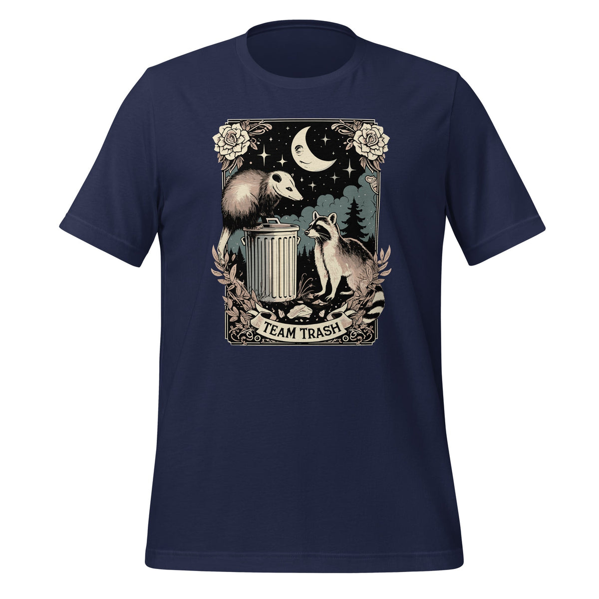 Team Trash Tarot Card Opossum Witchcraft Goth Possum Racoon product image 3