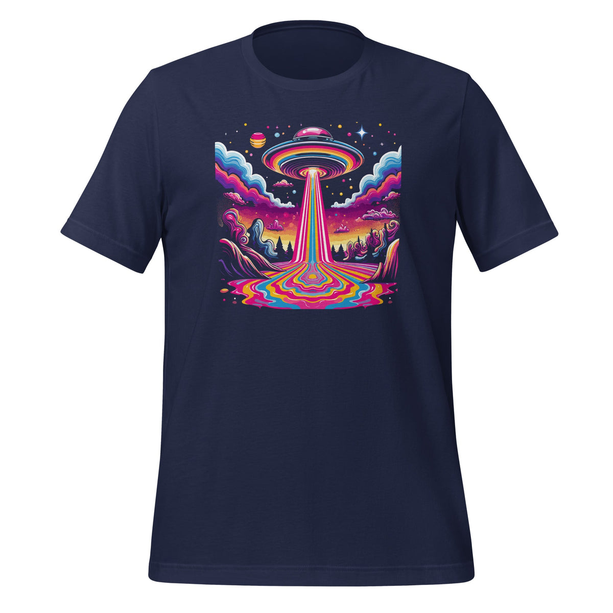 Trippy UFO Vaporwave Psychedelic Art Lovers Cosmic Melting product image 3