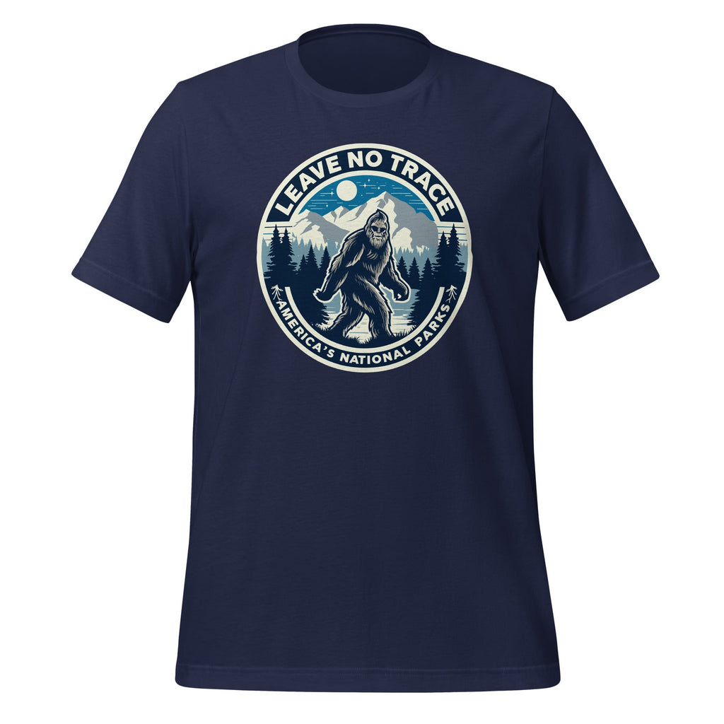 Leave No Trace America National Parks Funny Bigfoot Unisex product image 3
