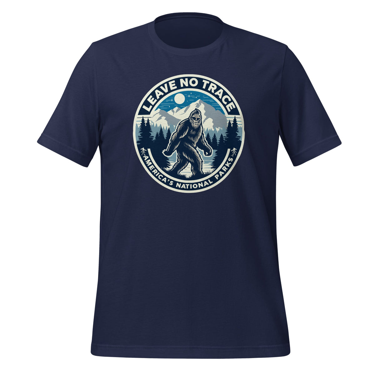 Leave No Trace America National Parks Funny Bigfoot Unisex product image 3