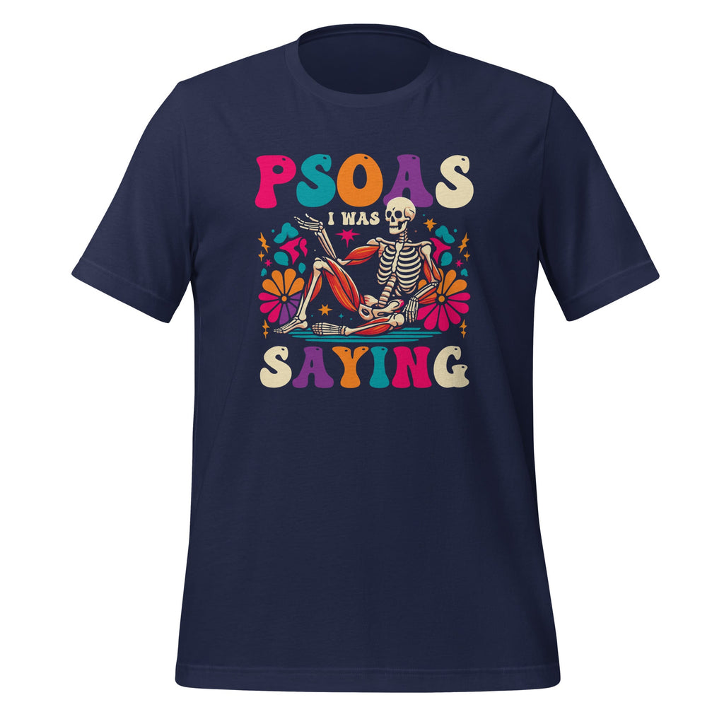 Psoas I Was Saying Funny Skeleton Massage Therapist Groovy product image 3
