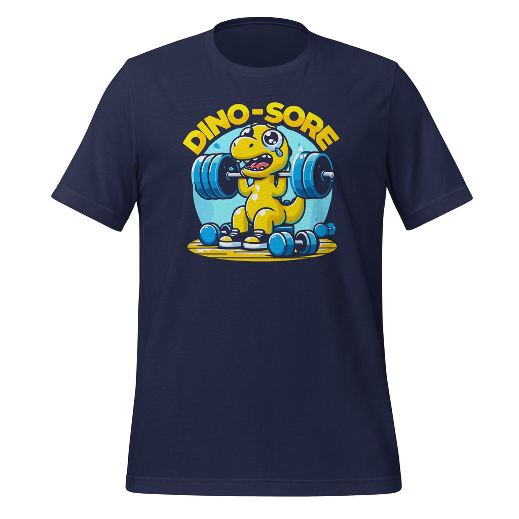 Funny Dinosaur Workout Gym Dino Sore Lifting Fitness Unisex product image 3