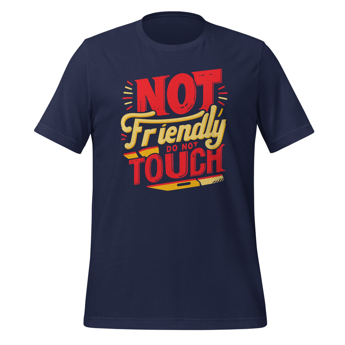 Not Friendly Do Touch Funny Sarcastic Quote Introvert product image 3