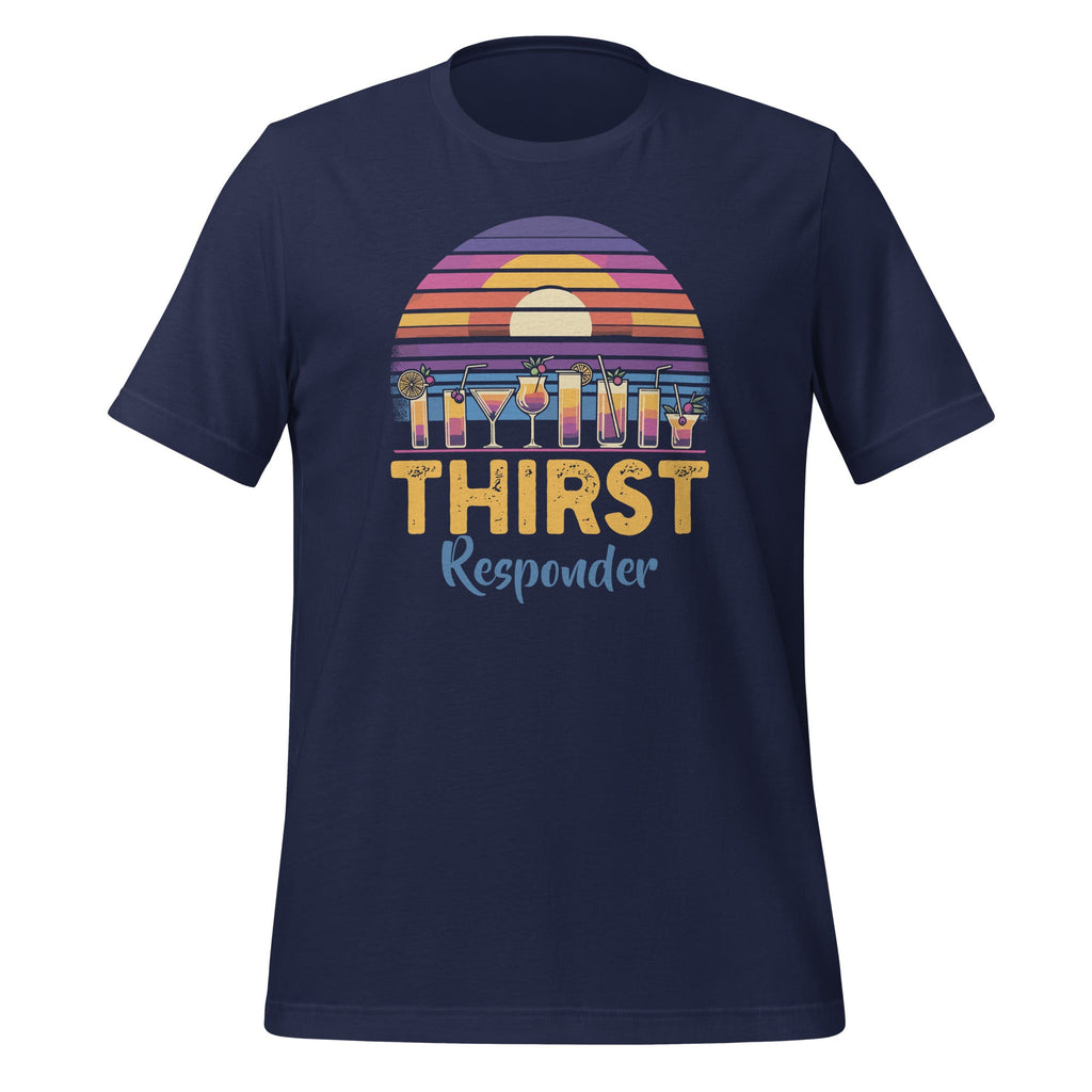 Thirst A Responder Funny Bartender Barista Drinking Unisex product image 3