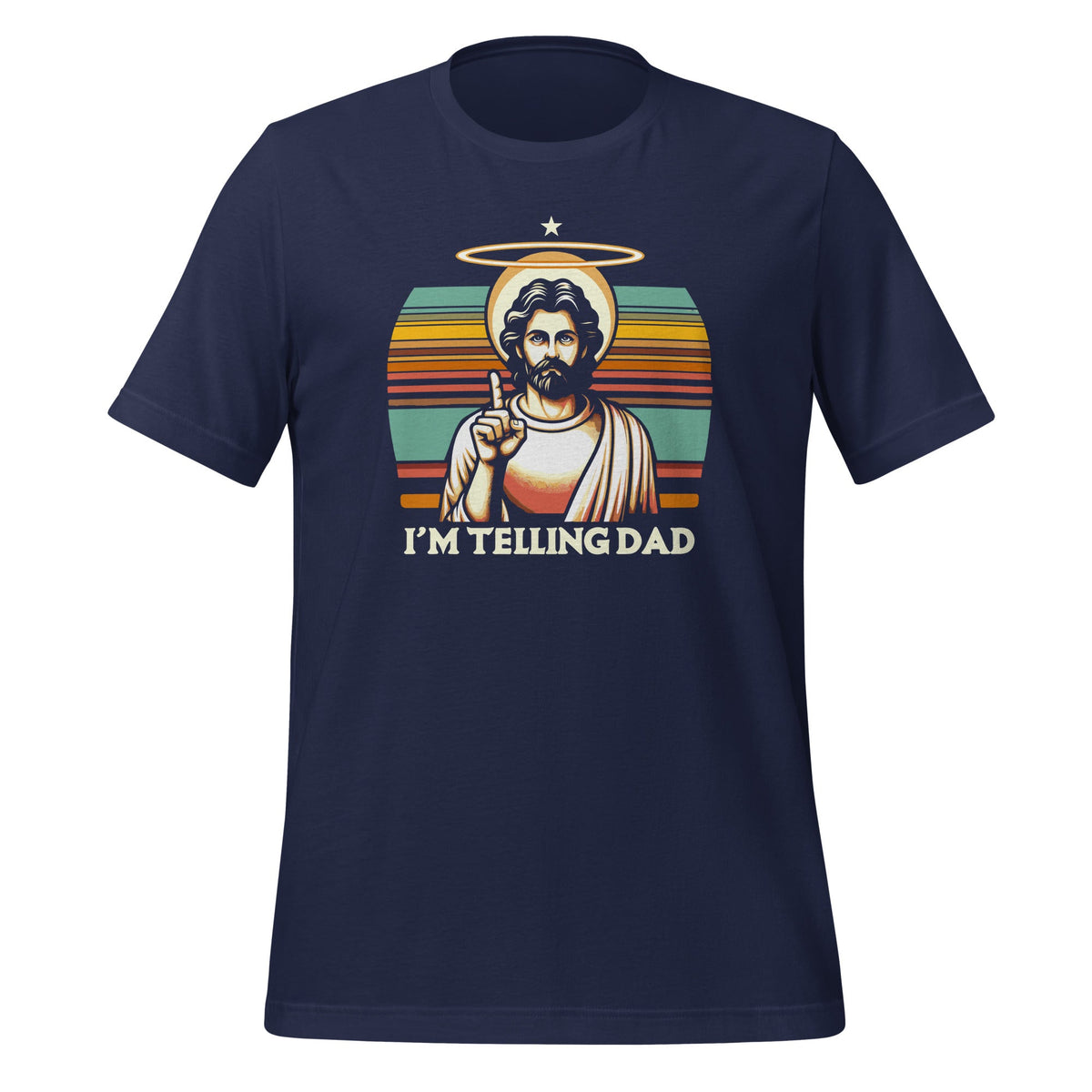 Vintage Jesus I'm Telling Dad Funny Religious Christian product image 3