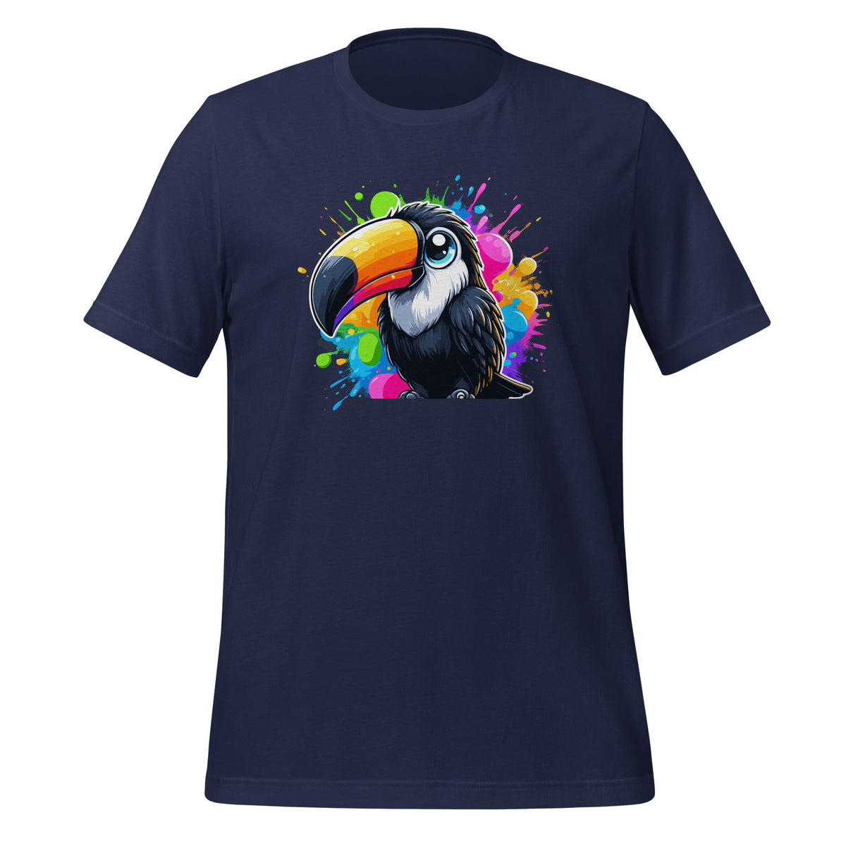 Small Toucan With Colorful Splashes Paint Bird Animal Lover product image 3