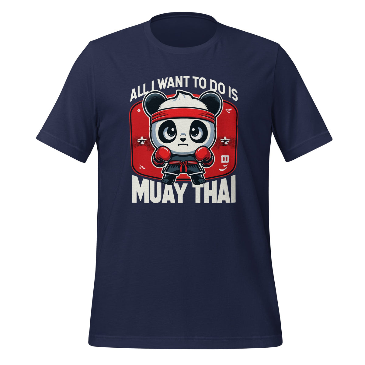 Muay Thai Panda All I Want To Do Is Cute Fighter Boxer product image 3
